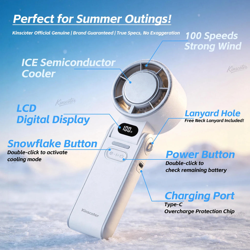 Portable High Speed Cooling Fan