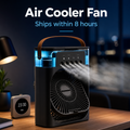 Air Cooler LED Night Light Humidifier Portable Cooling Device